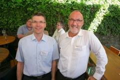 Daniel Sterchi, Bank SLM AG und Markus Siegrist, Spar + Leihkasse Gürbetal AG