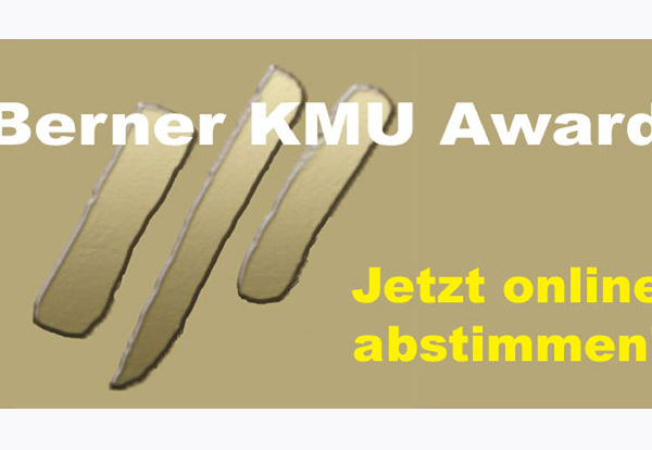 Das Online-Voting läuft: Wer gewinnt den zweiten Berner KMU Award?