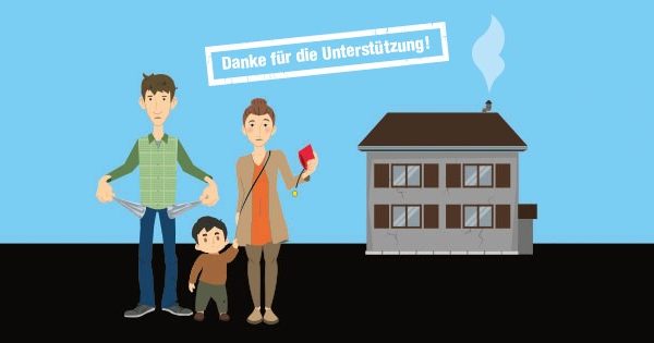 Herzlichen Dank für die Unterstützung!