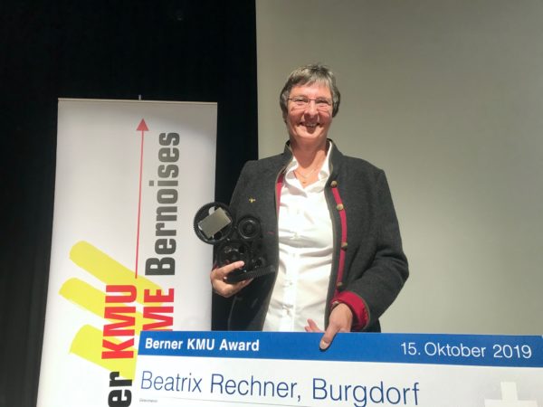 Beatrix «Trix» Rechner gewinnt als erste Frau den Berner KMU Award
