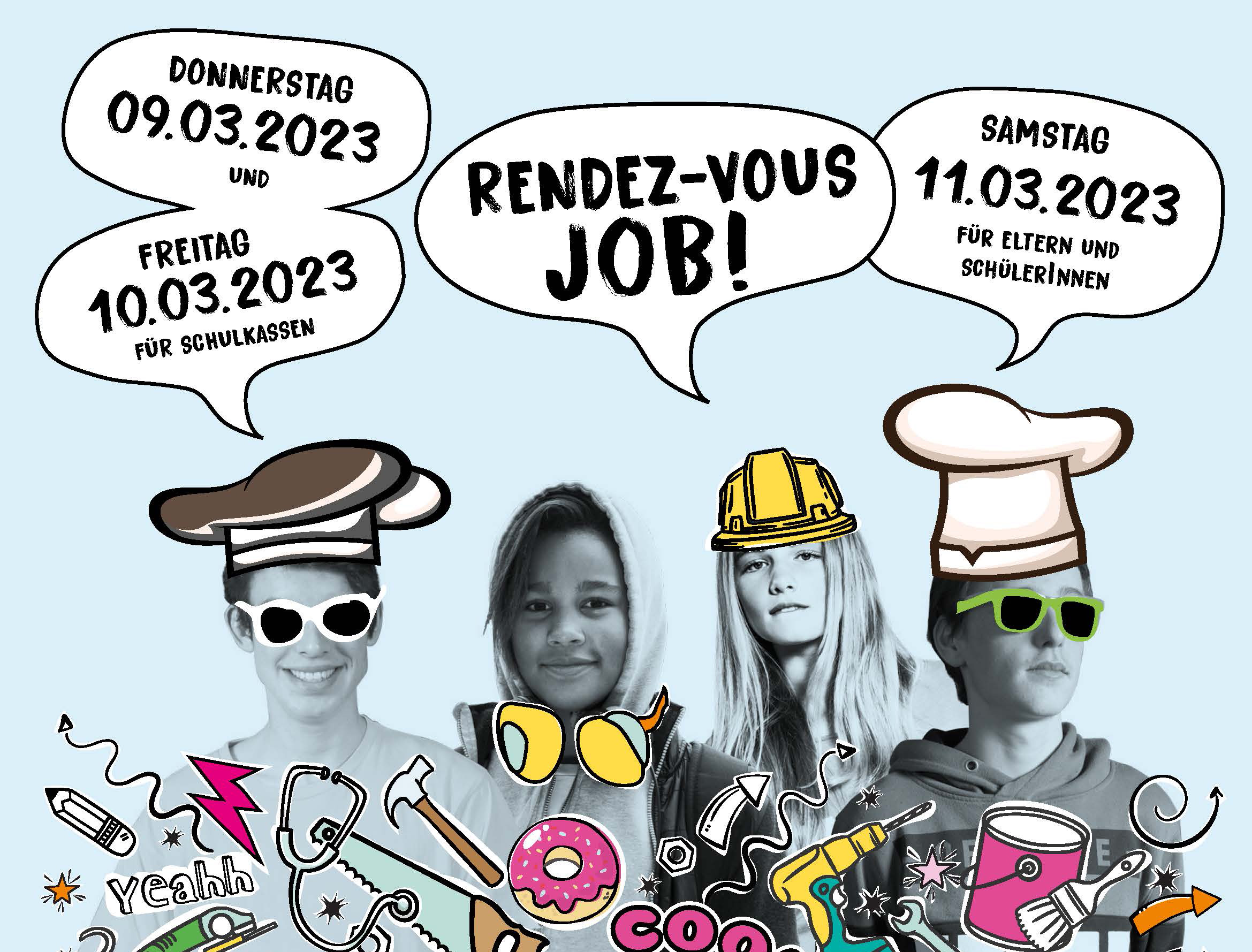 Save the Date: Rendez-vous Job 2023 vom 9. bis 11. März