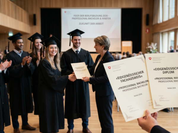 Neue Titel in der Berufsbildung: «Professional Bachelor» und «Professional Master»